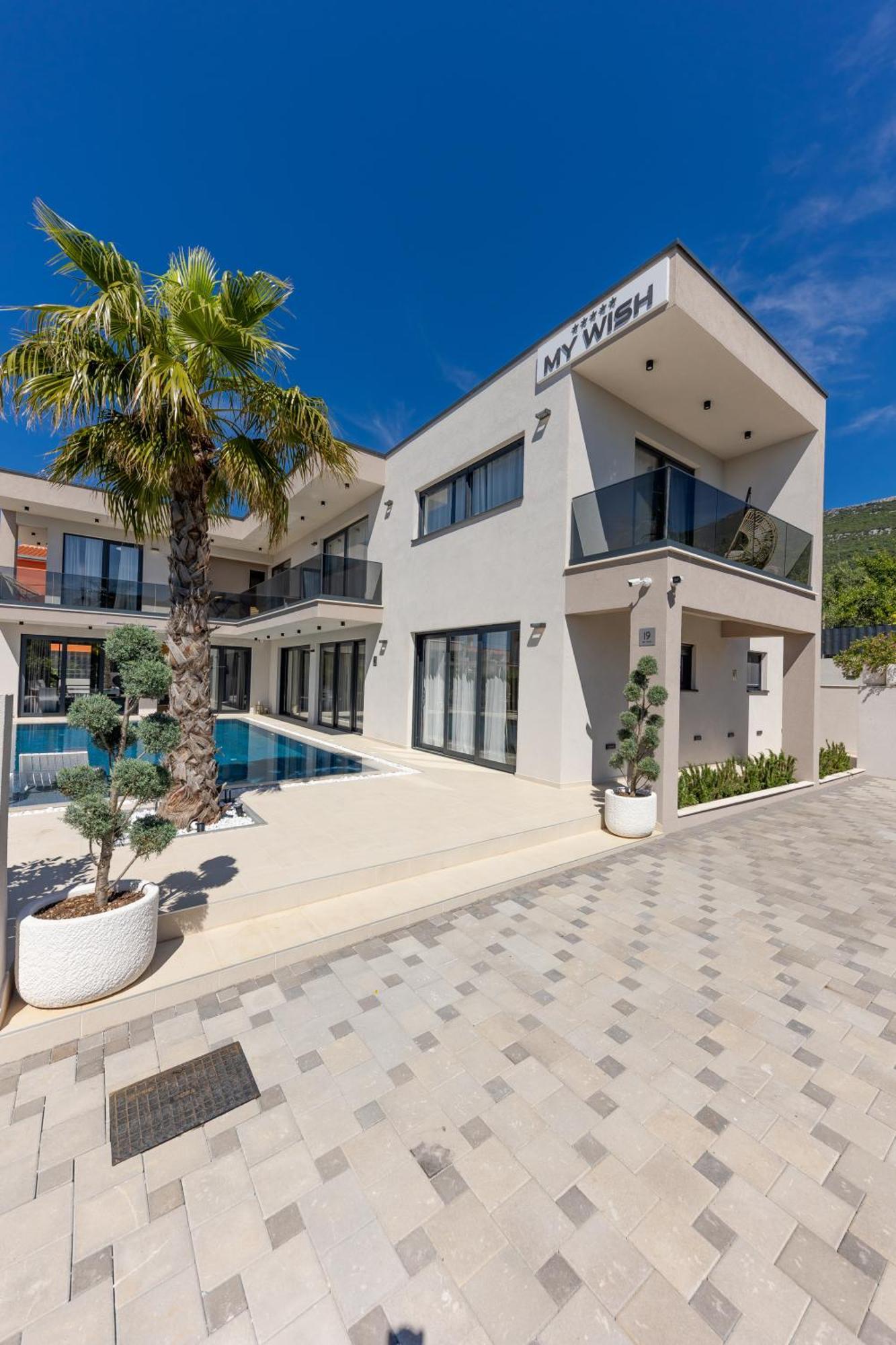 Luxury Villa My Wish With Pool Kaštel Stari Esterno foto