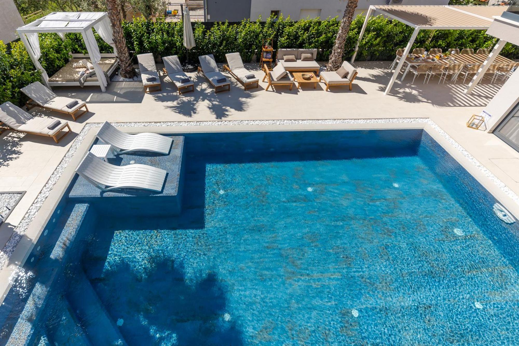 Luxury Villa My Wish With Pool Kaštel Stari Esterno foto