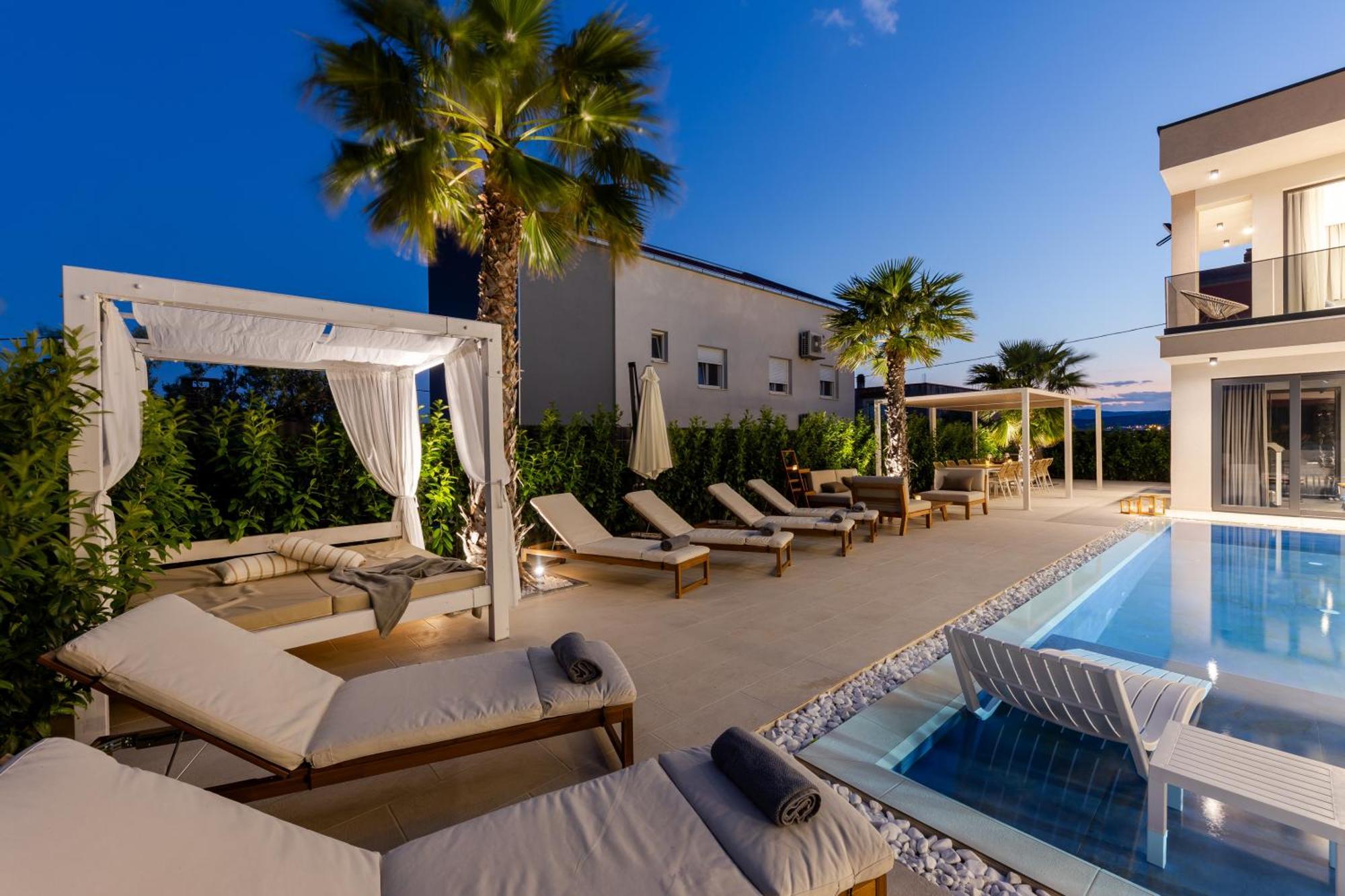 Luxury Villa My Wish With Pool Kaštel Stari Esterno foto