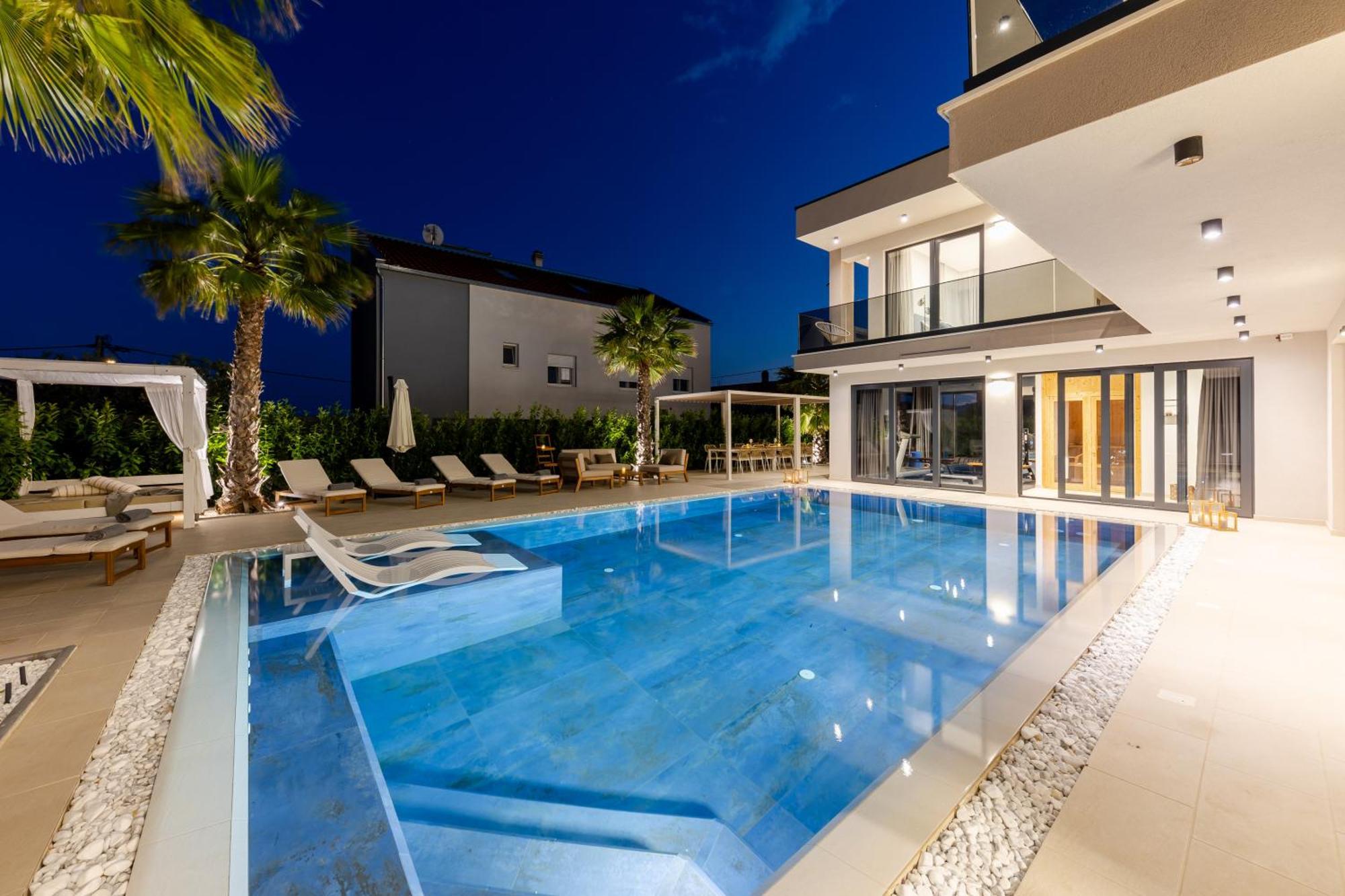 Luxury Villa My Wish With Pool Kaštel Stari Esterno foto